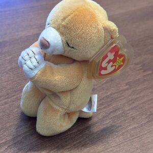 TY Beanie Babies Collection, 1999, Hope Beanie Baby Plush with Heart Tag